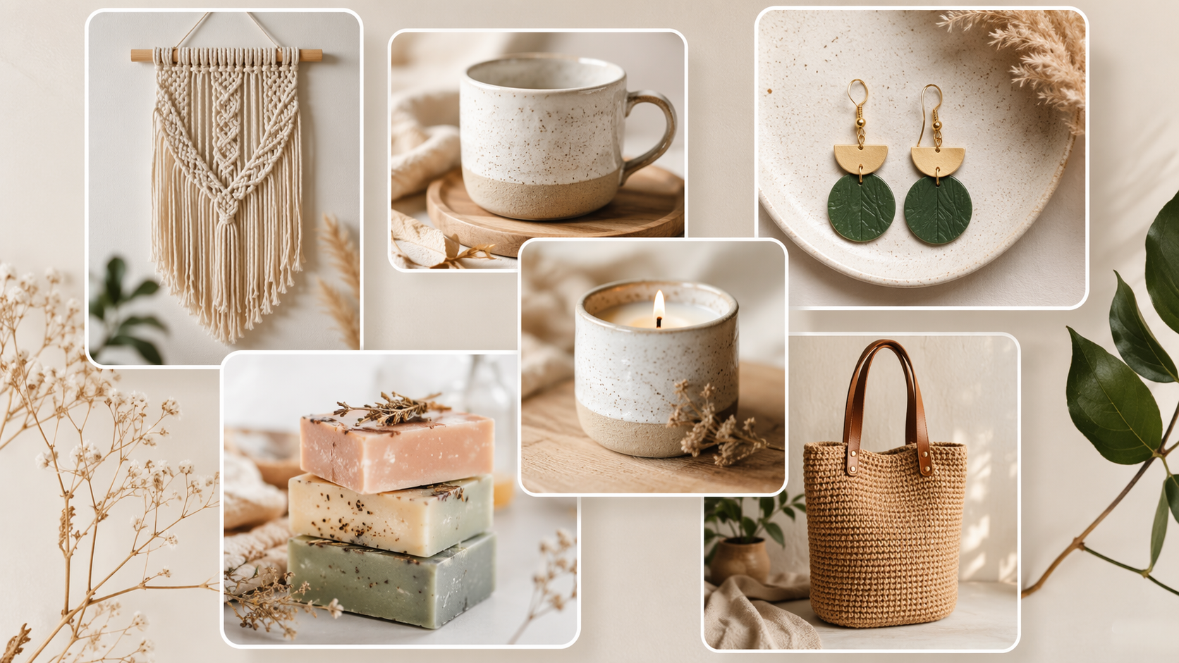 Dreamina Etsy AI image generator prompt example 3: seasonal candle product scene