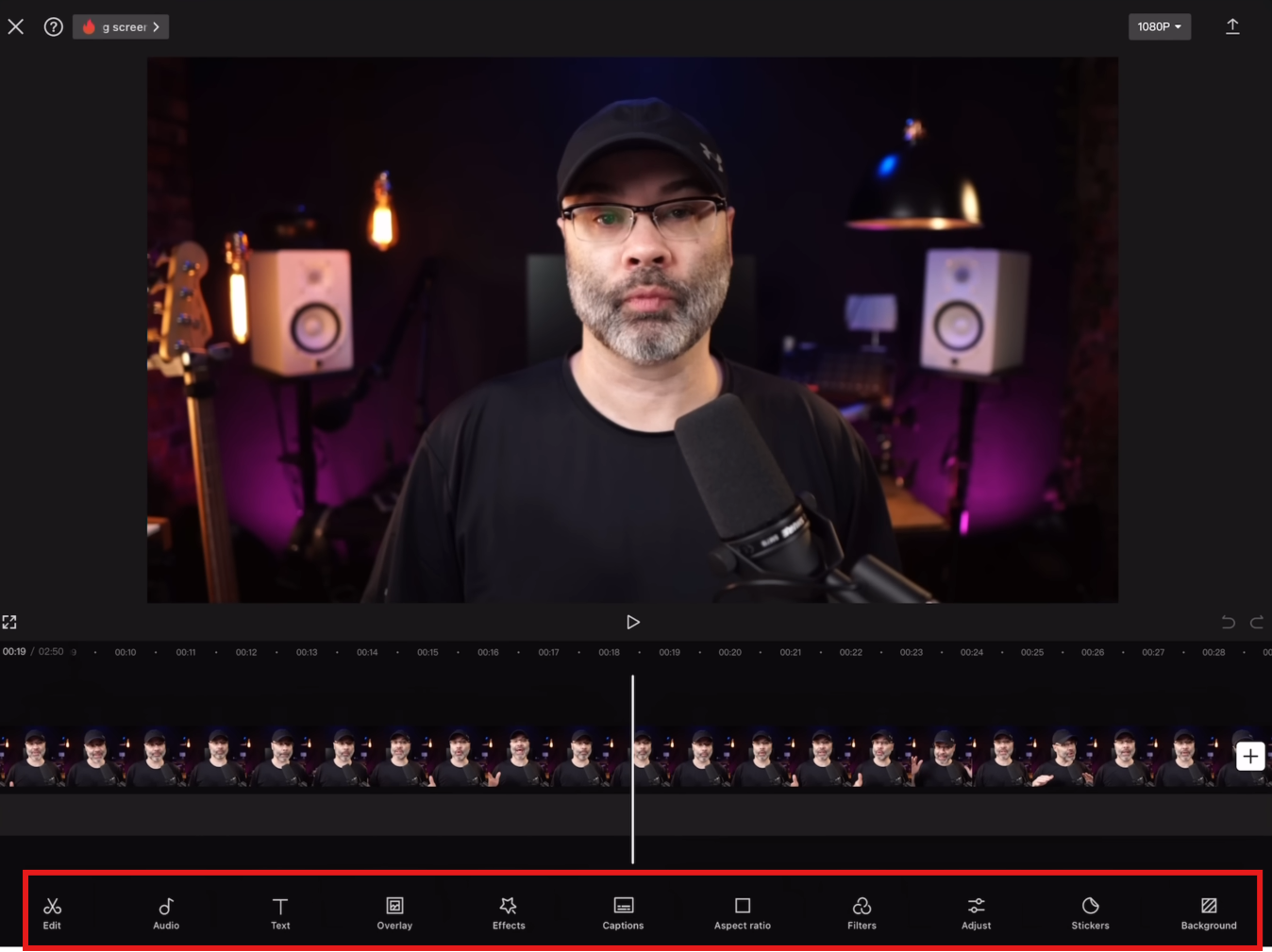 Edit and export your video
