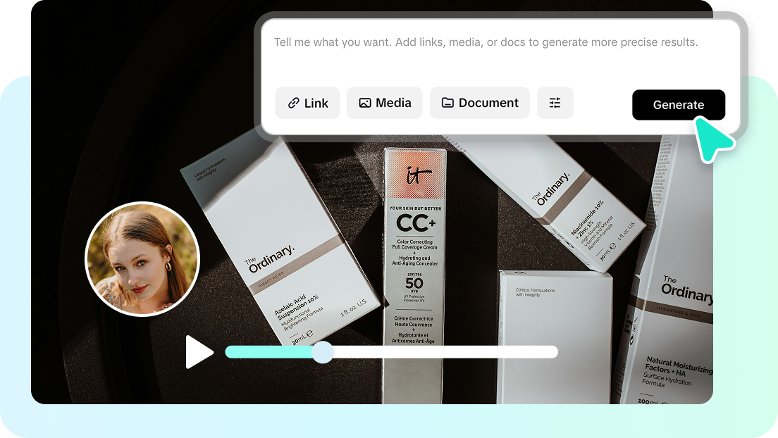 Videogenerierung mit einem Klick