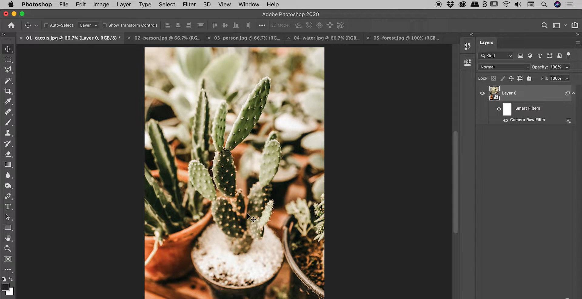 Adjusting white balance in Photoshop