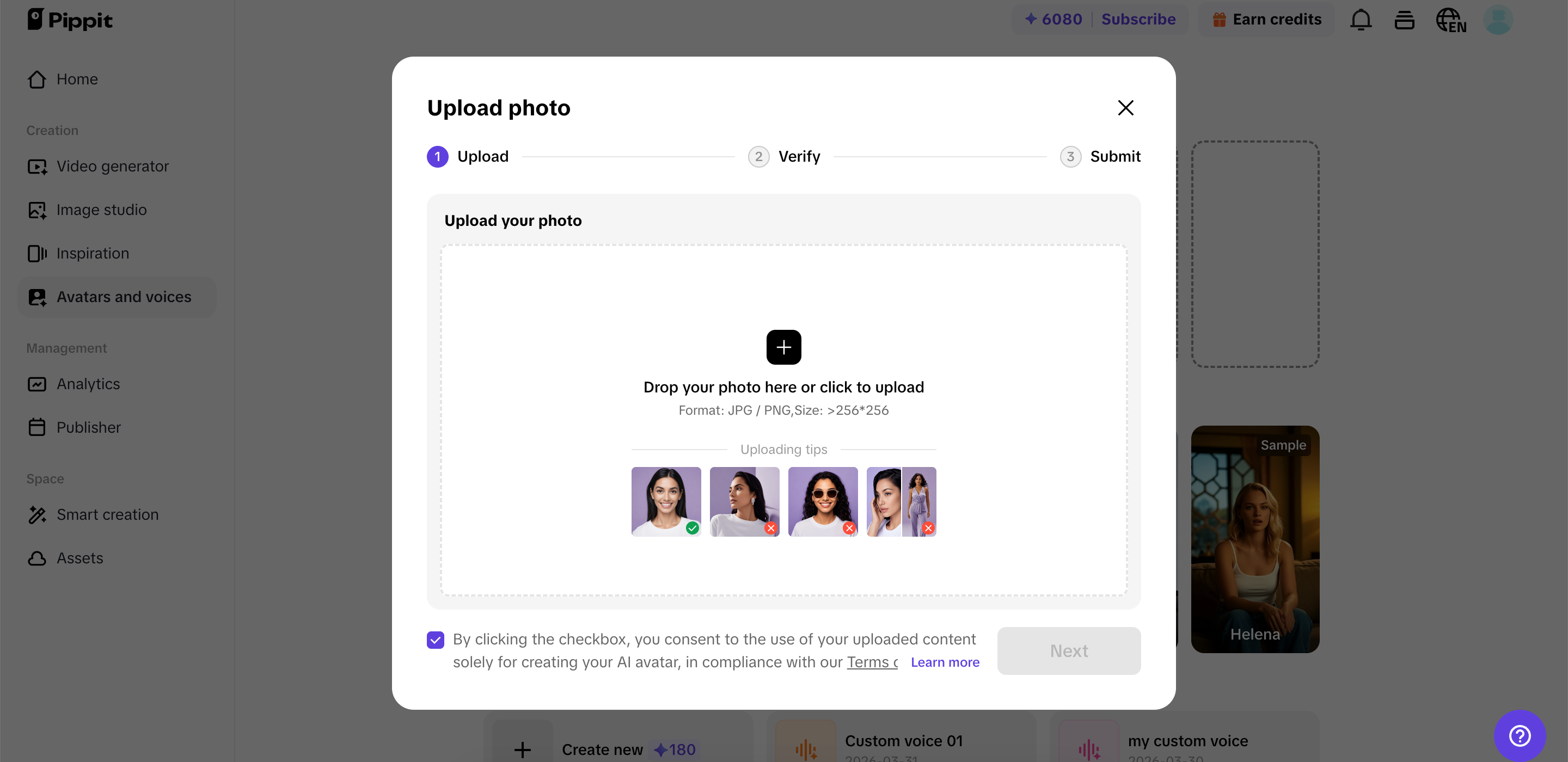 Generate your character