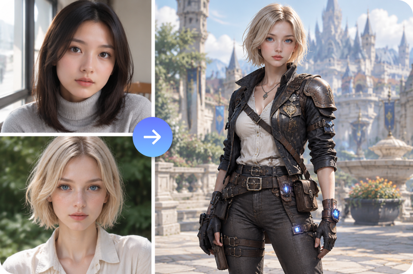 Create unique fictional characters