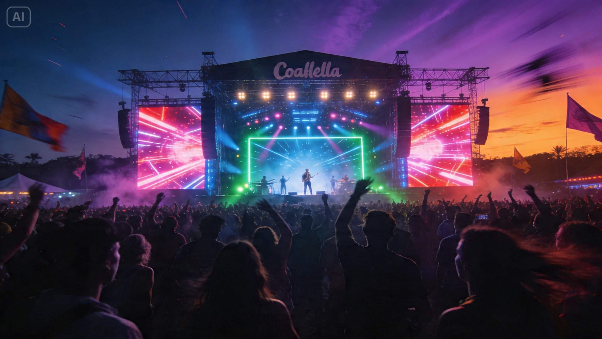 AI Coachella photo prompts