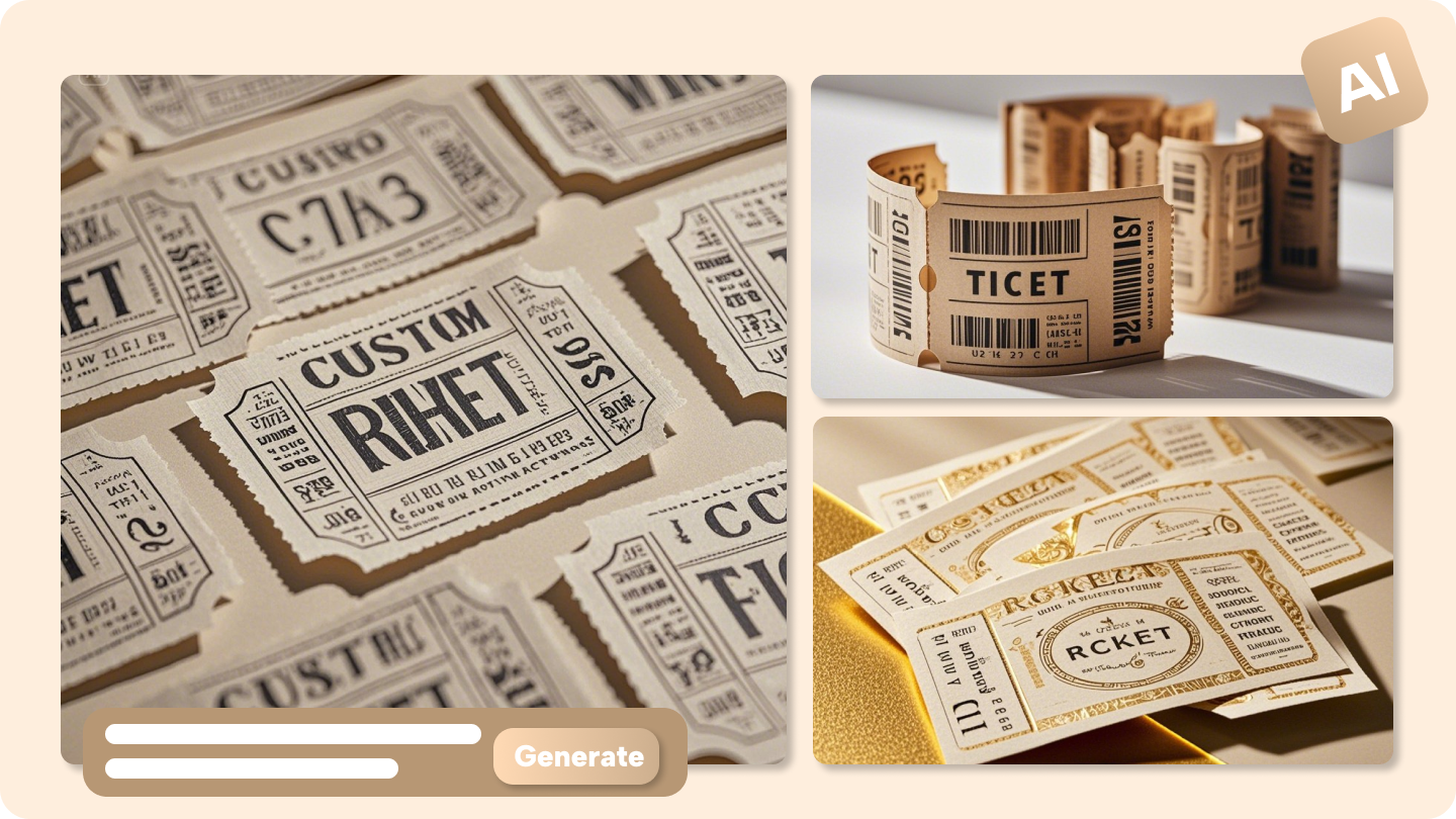 custom raffle tickets