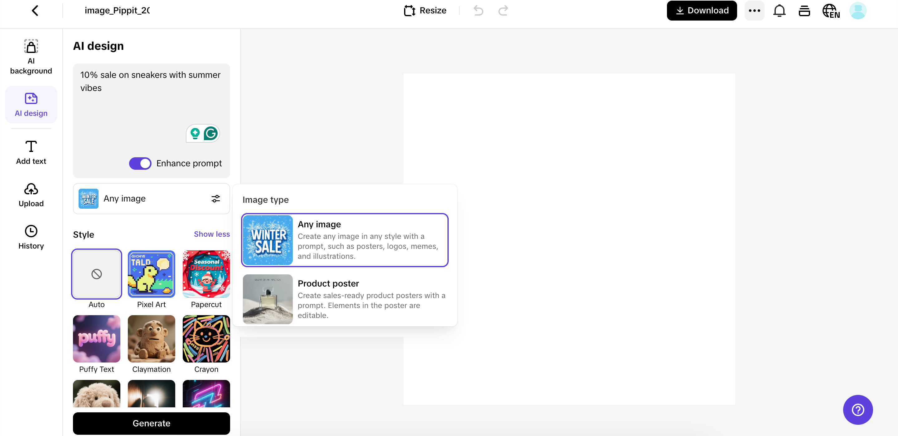 I-customize at lumikha