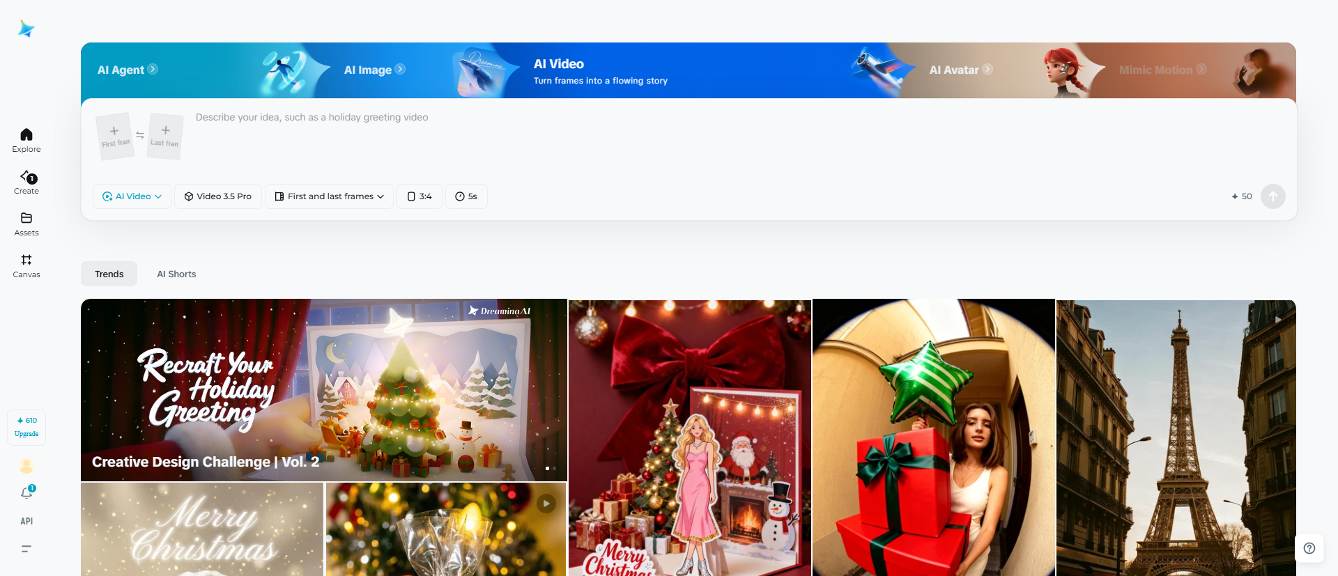 Dreamina AI ASMR generator
