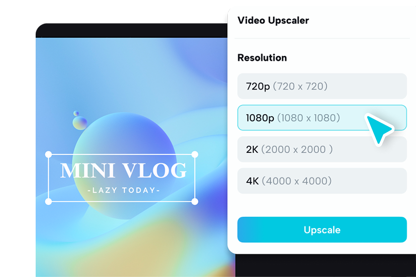 Personalize seu vídeo