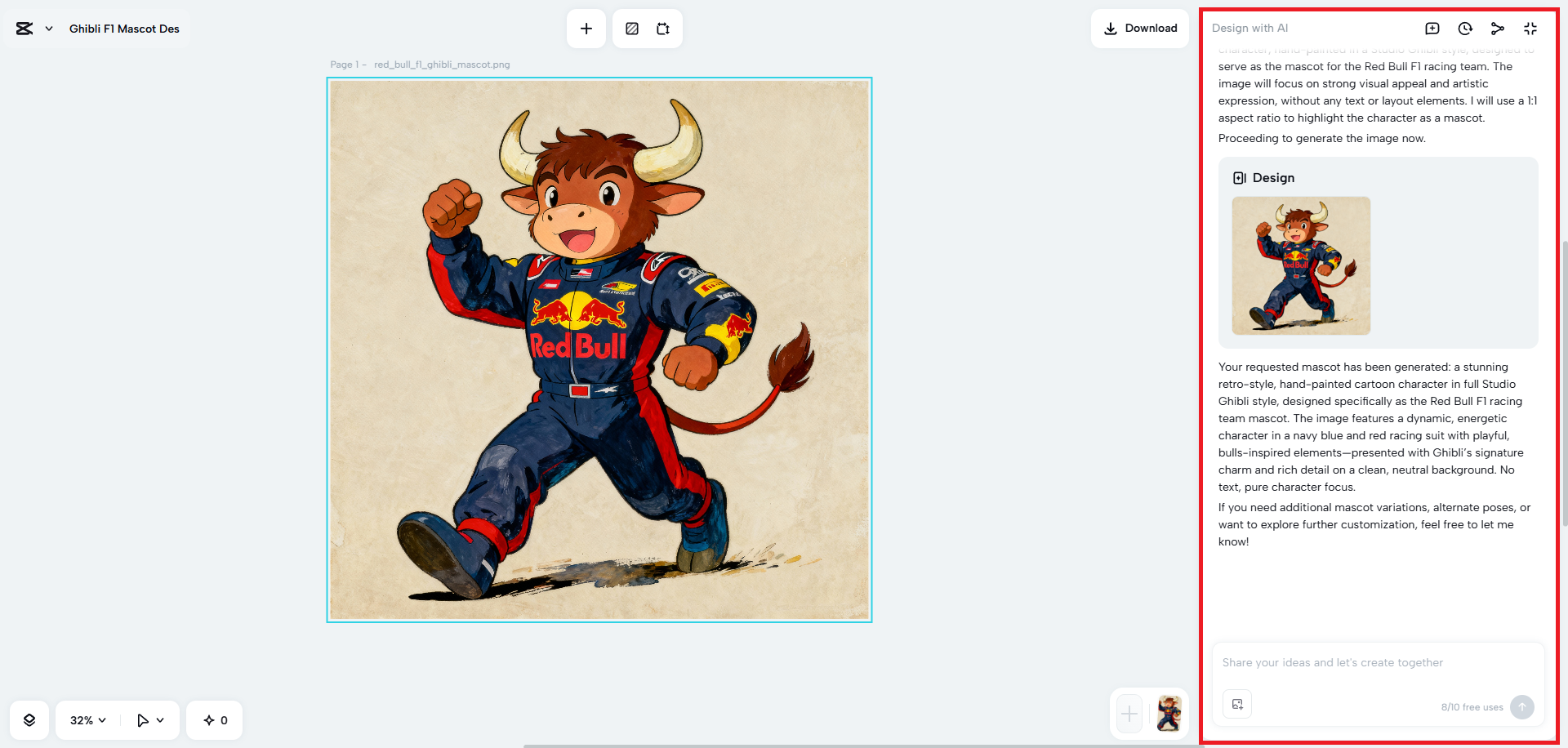 Customize your image with AI