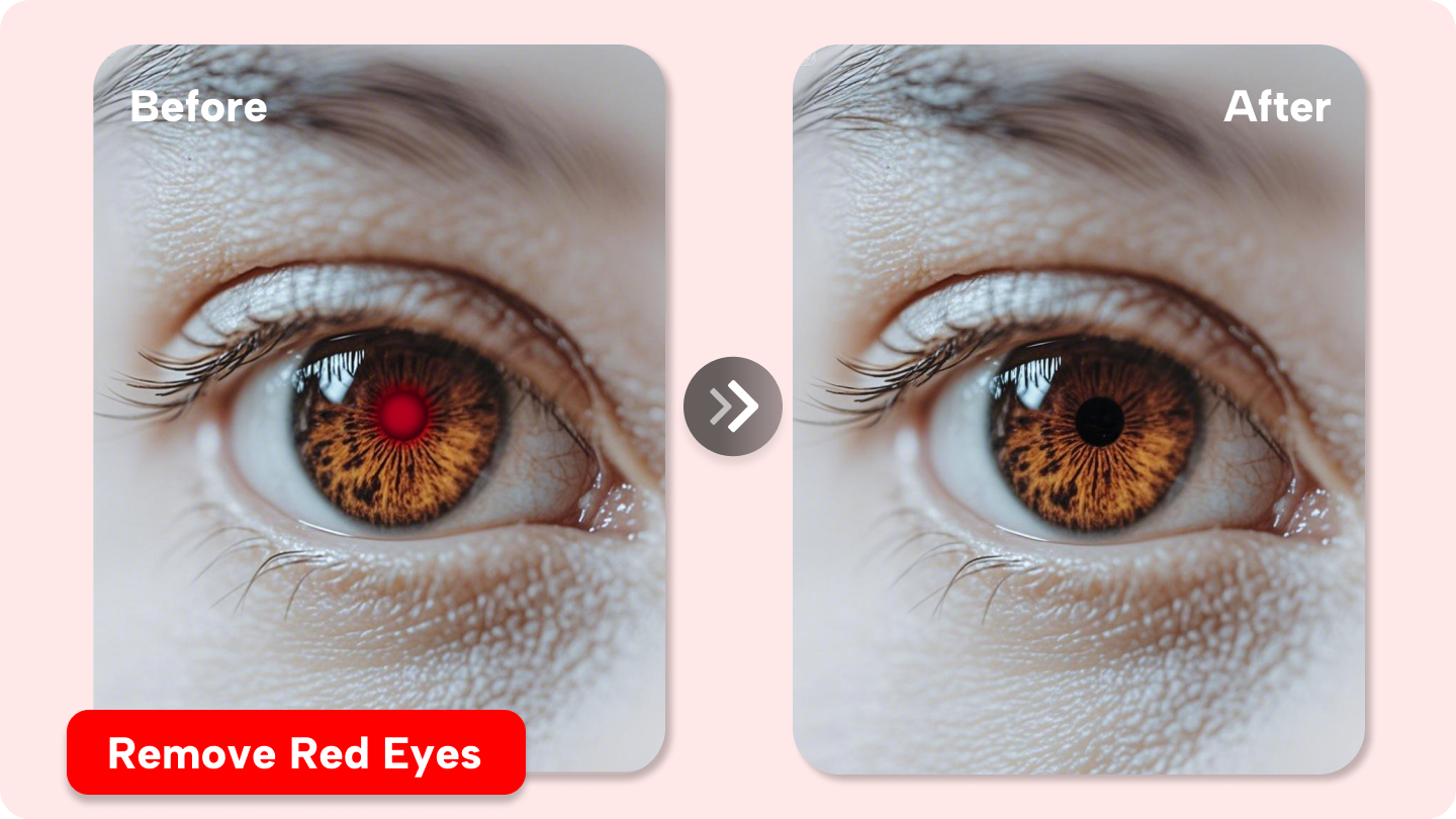 edit out red eye
