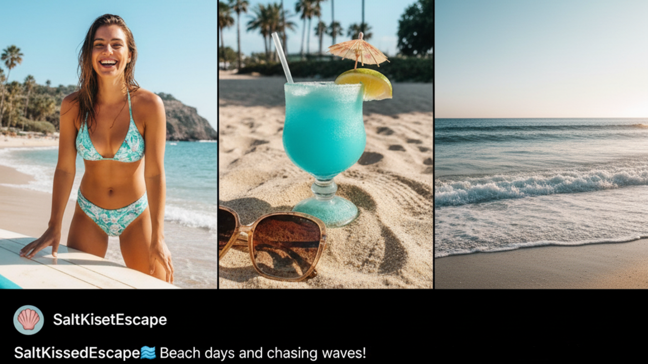 AI caption generators being used for creating Instagram post captions
