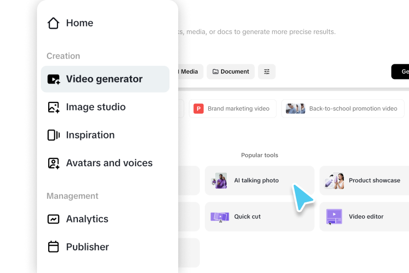 Access AI talking photo