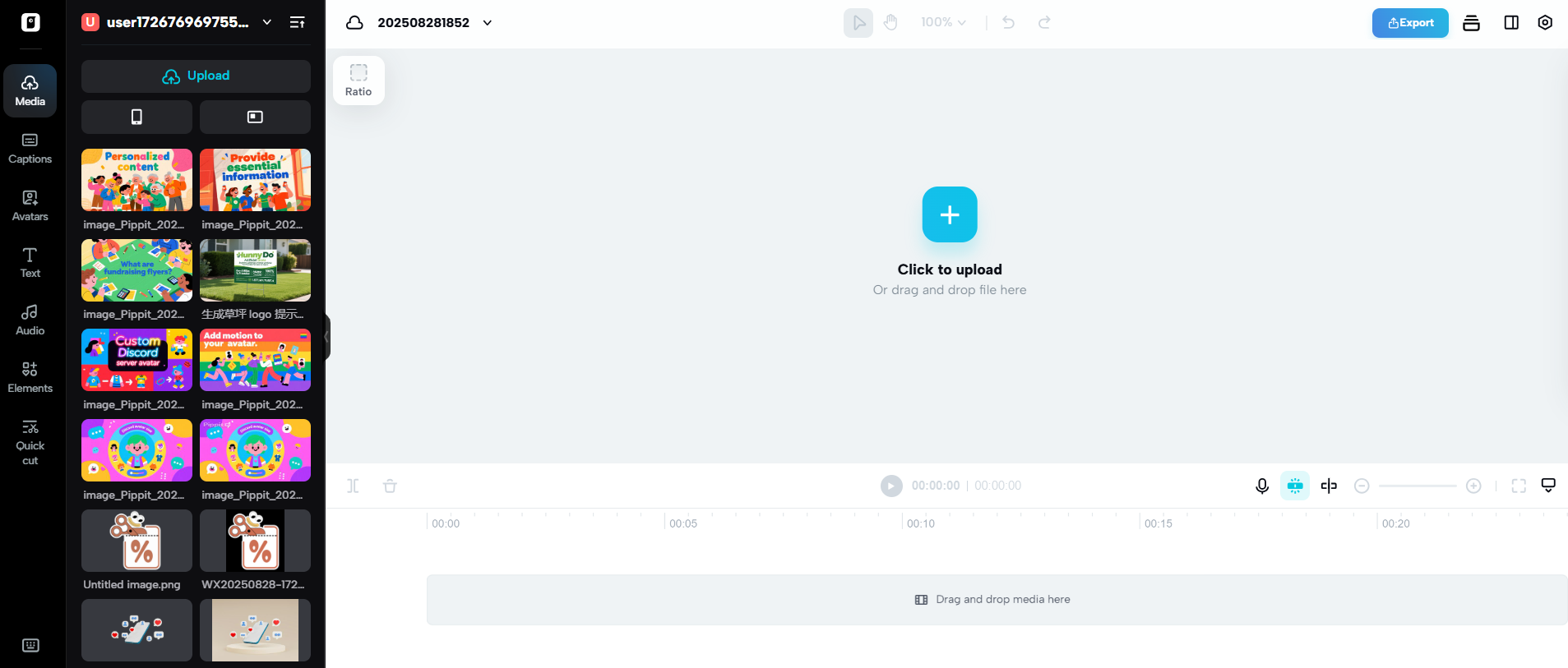Edite vídeos instantaneamente