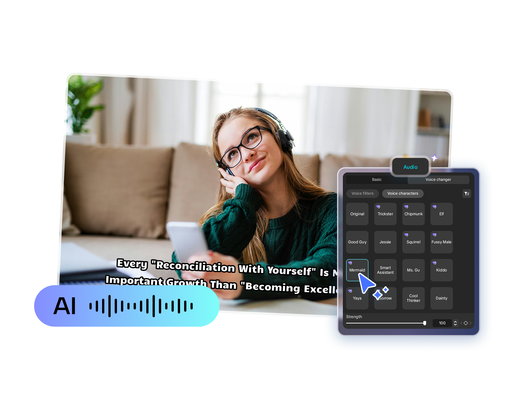 CapCut's AI voice characters