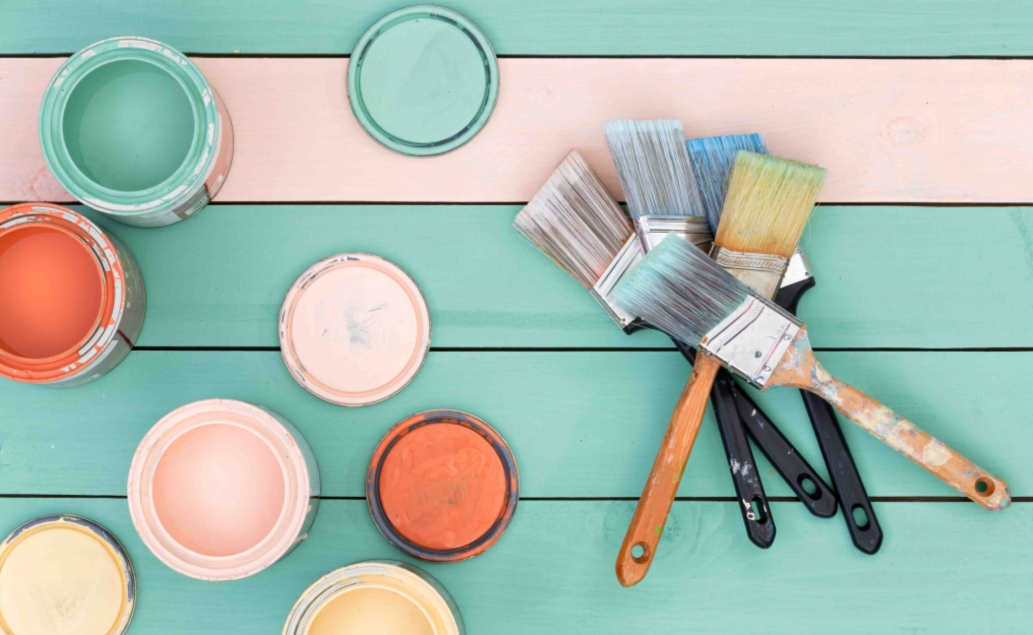 10 simple steps to set up flat lay photography: Create a colour palette