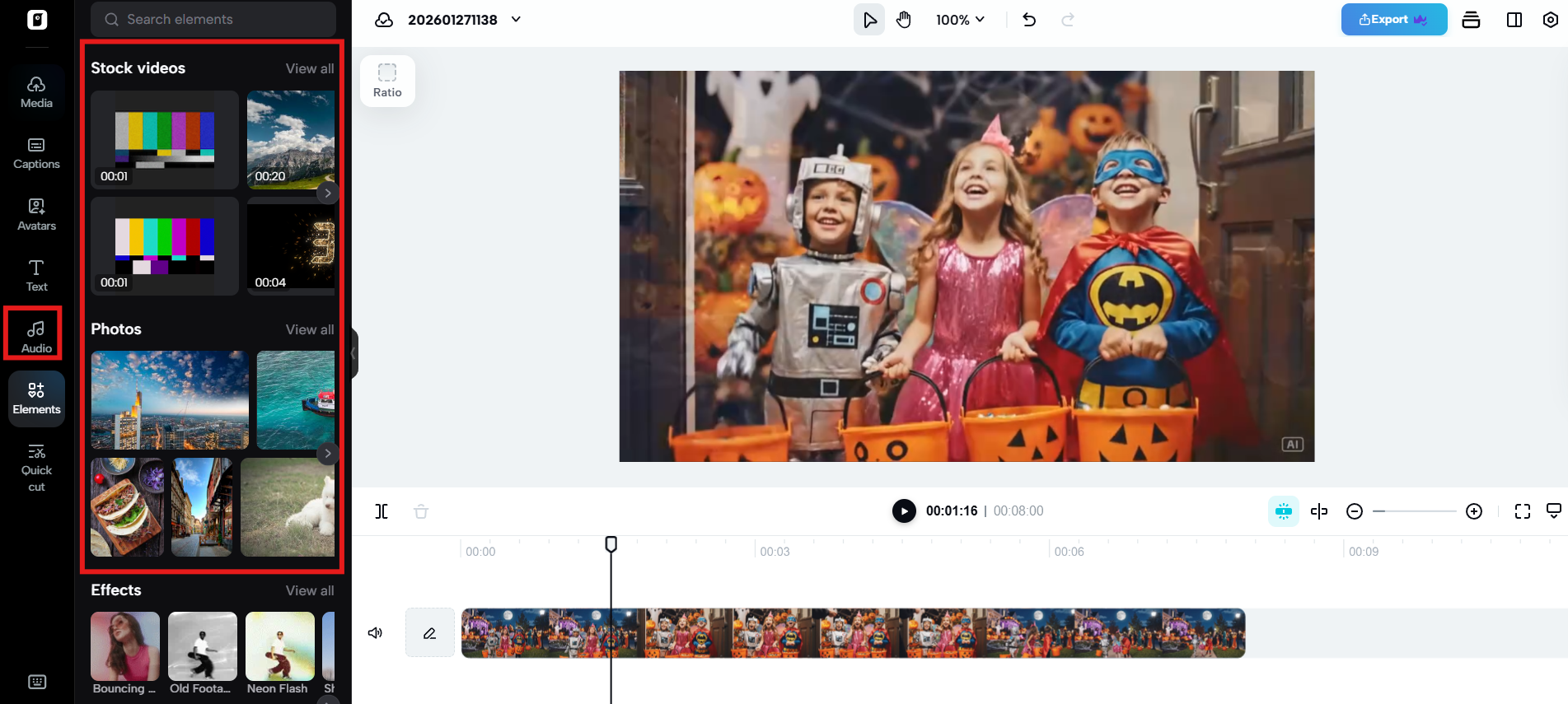 Pre-cleared commercial assets