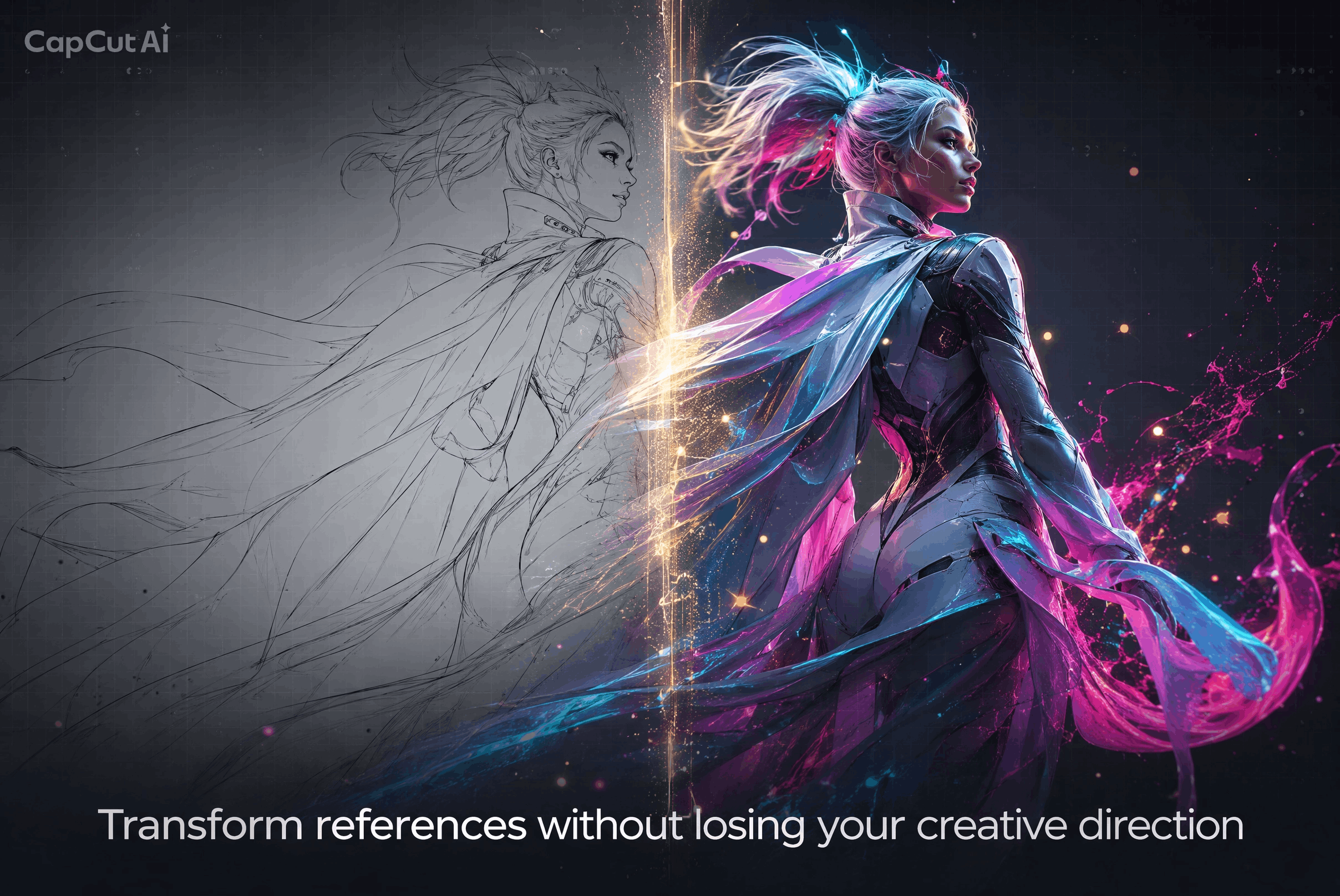 Transform references without losing your creative direction