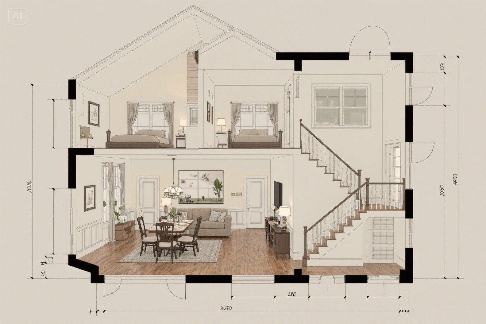 Two storey house floor plans