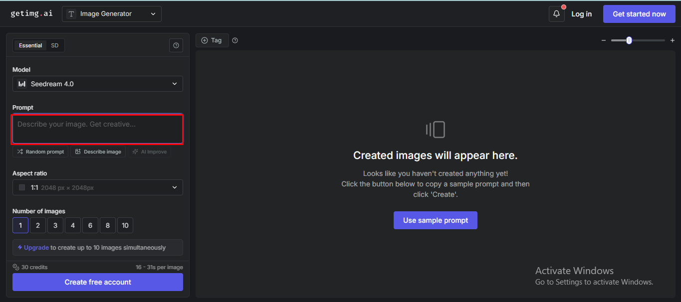 getimg.ai - the best AI furniture design generator