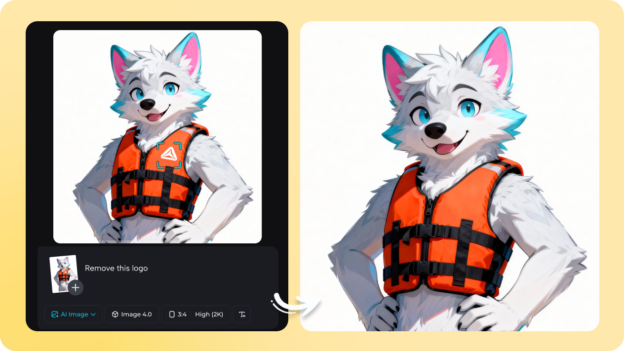 nghệ thuật lông với chỉnh sửa tương tác