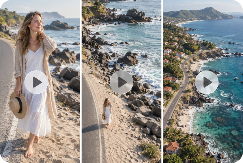 Create cinematic travel videos