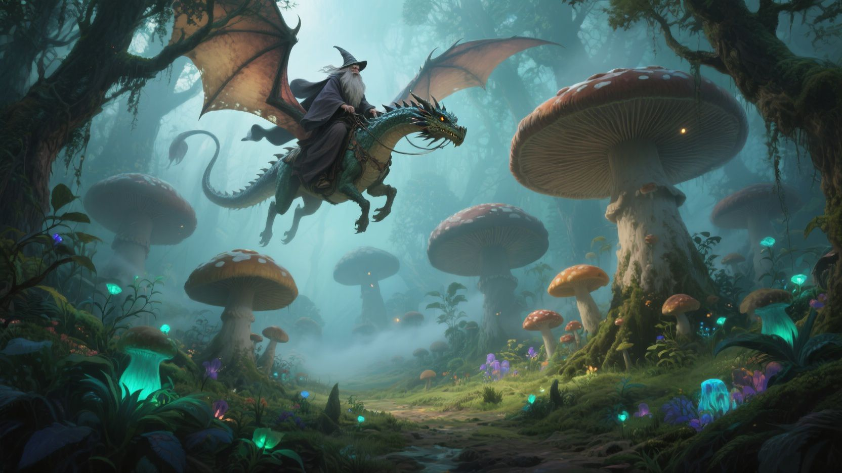 Vídeo de arte gerado por ai