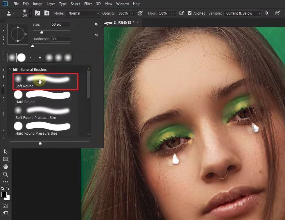 Fine-tune options in Photoshop