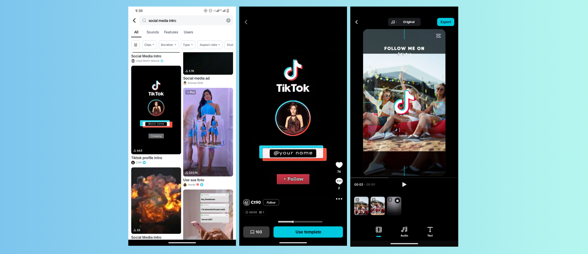 CapCut App: adobe premiere video templates alternative