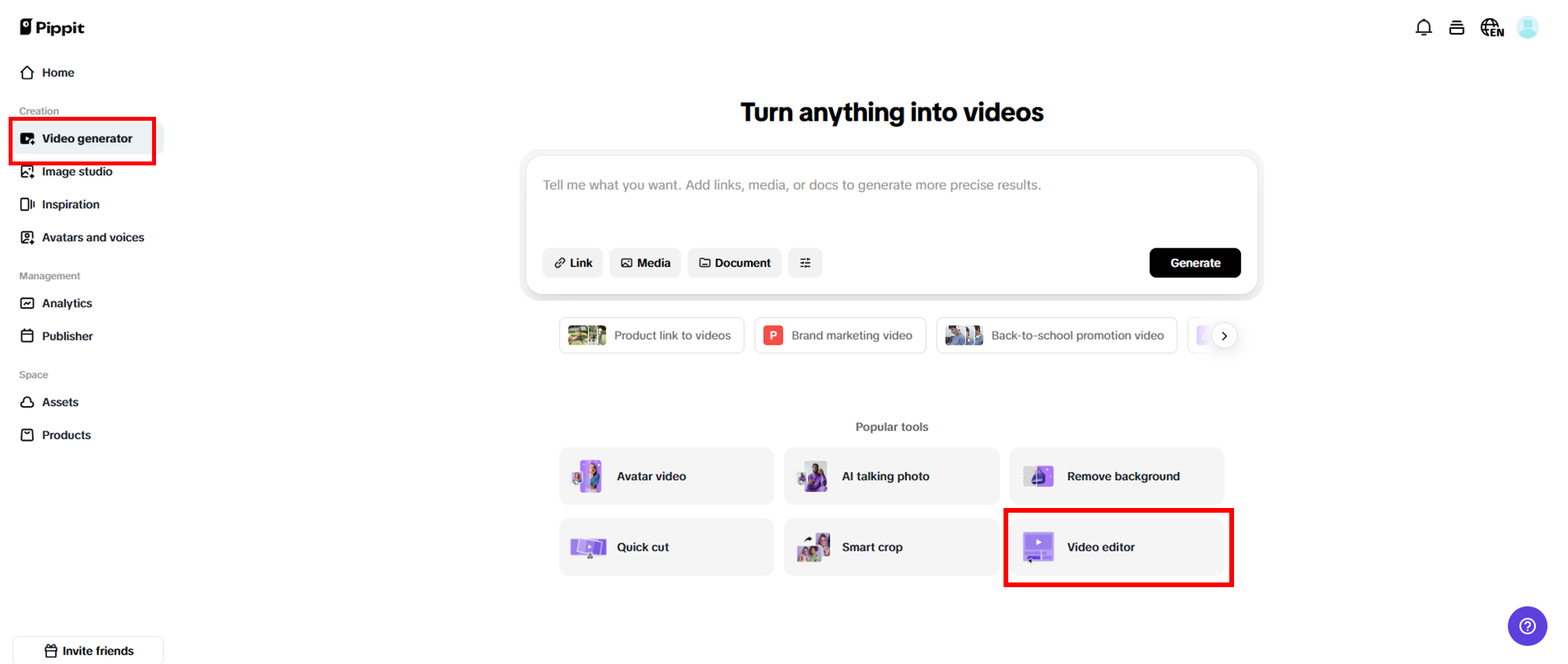 사진이나 클립을 업로드하세요