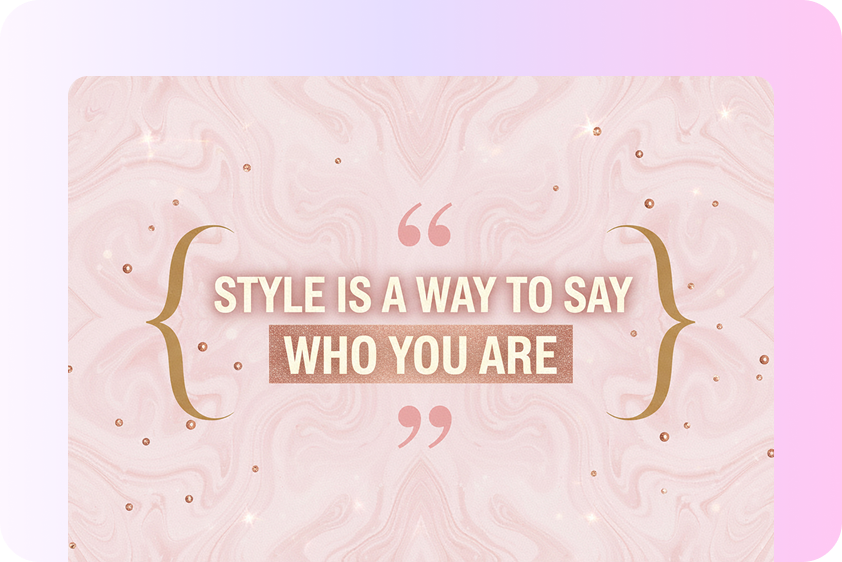 Branded inspirational marketing content