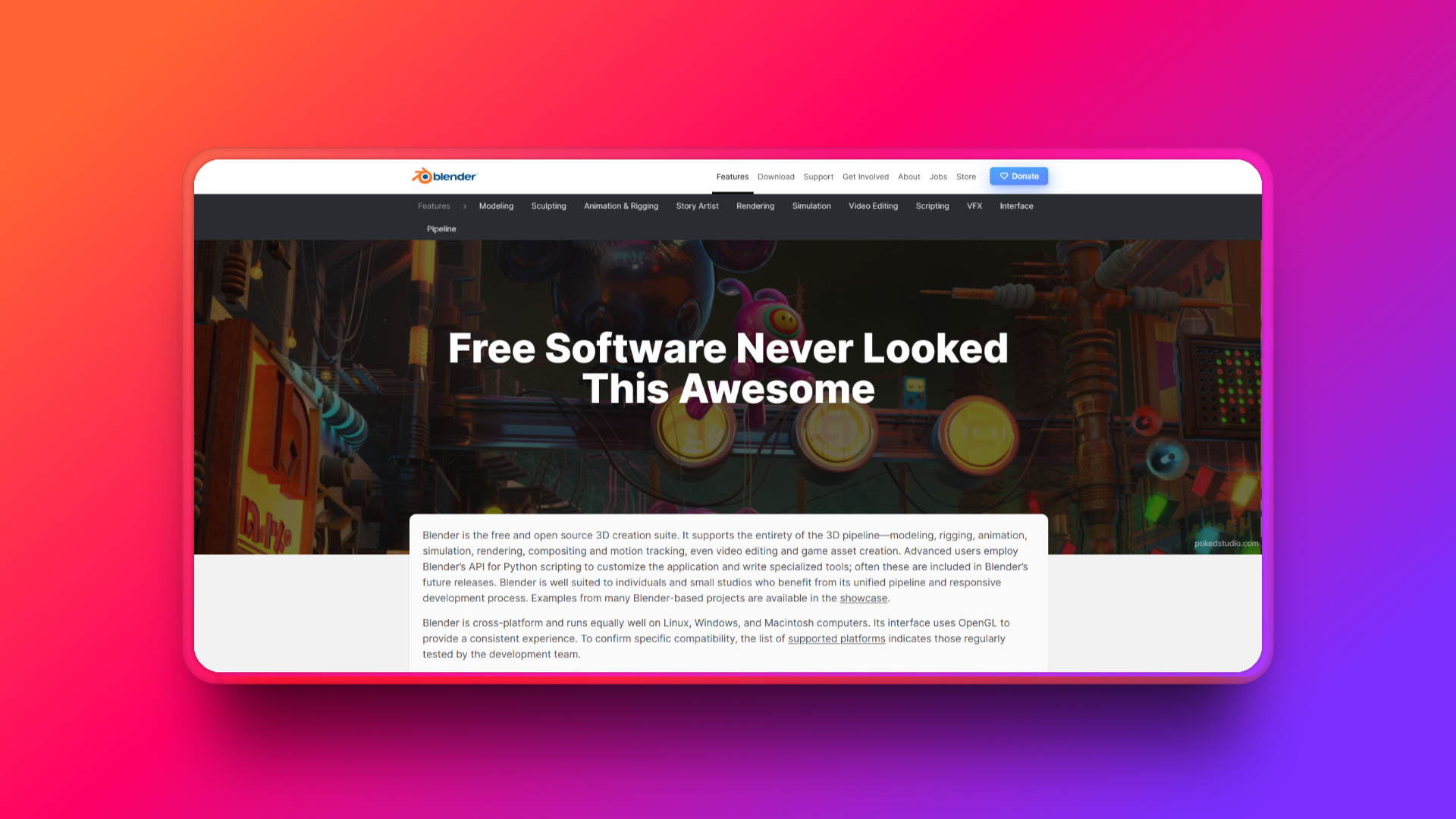 Creating your own avatar using Blender