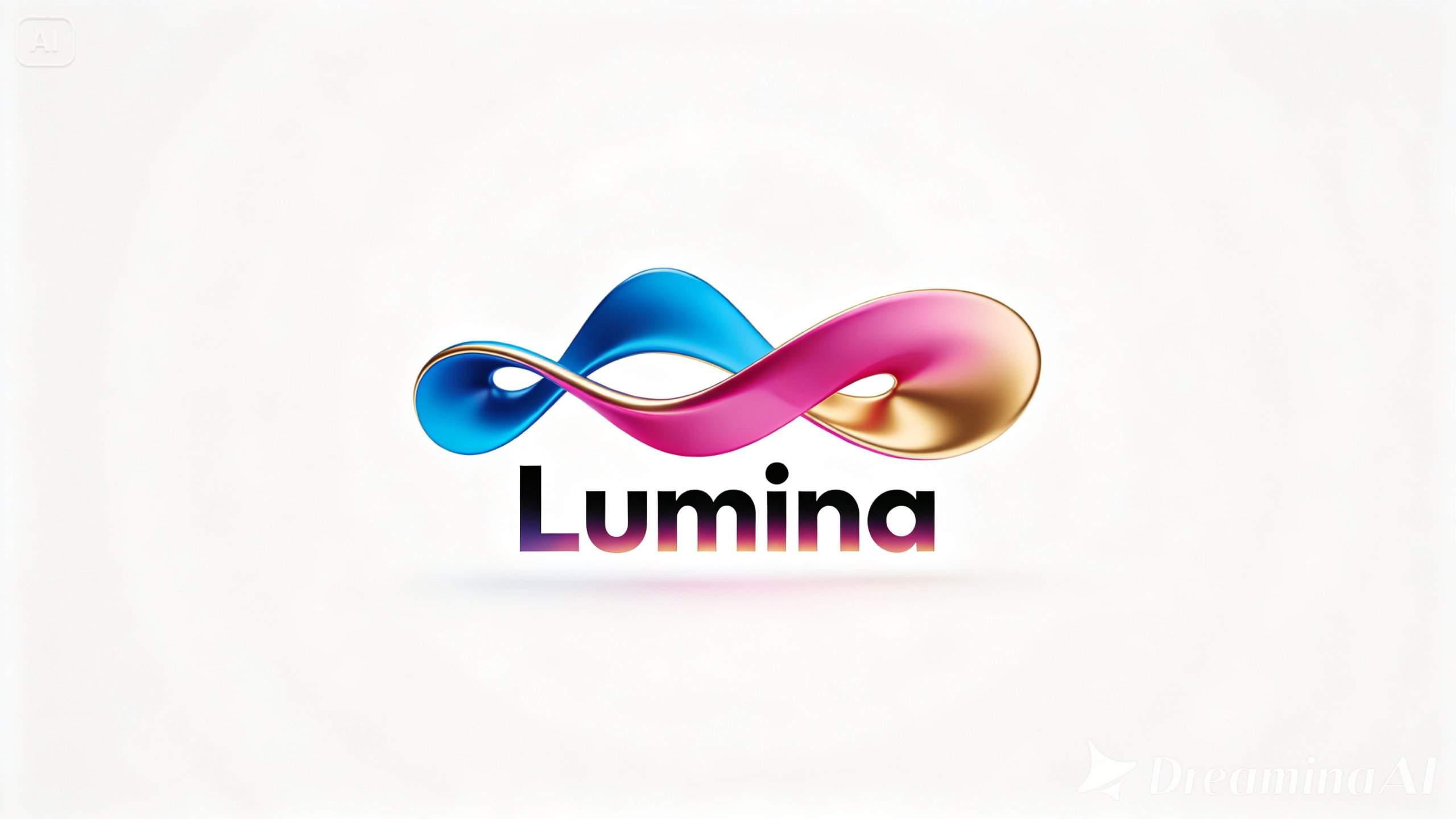 Logo de bijoux sous forme fluide et de type moderne, dans une palette de couleurs vibrantes et à haute saturation