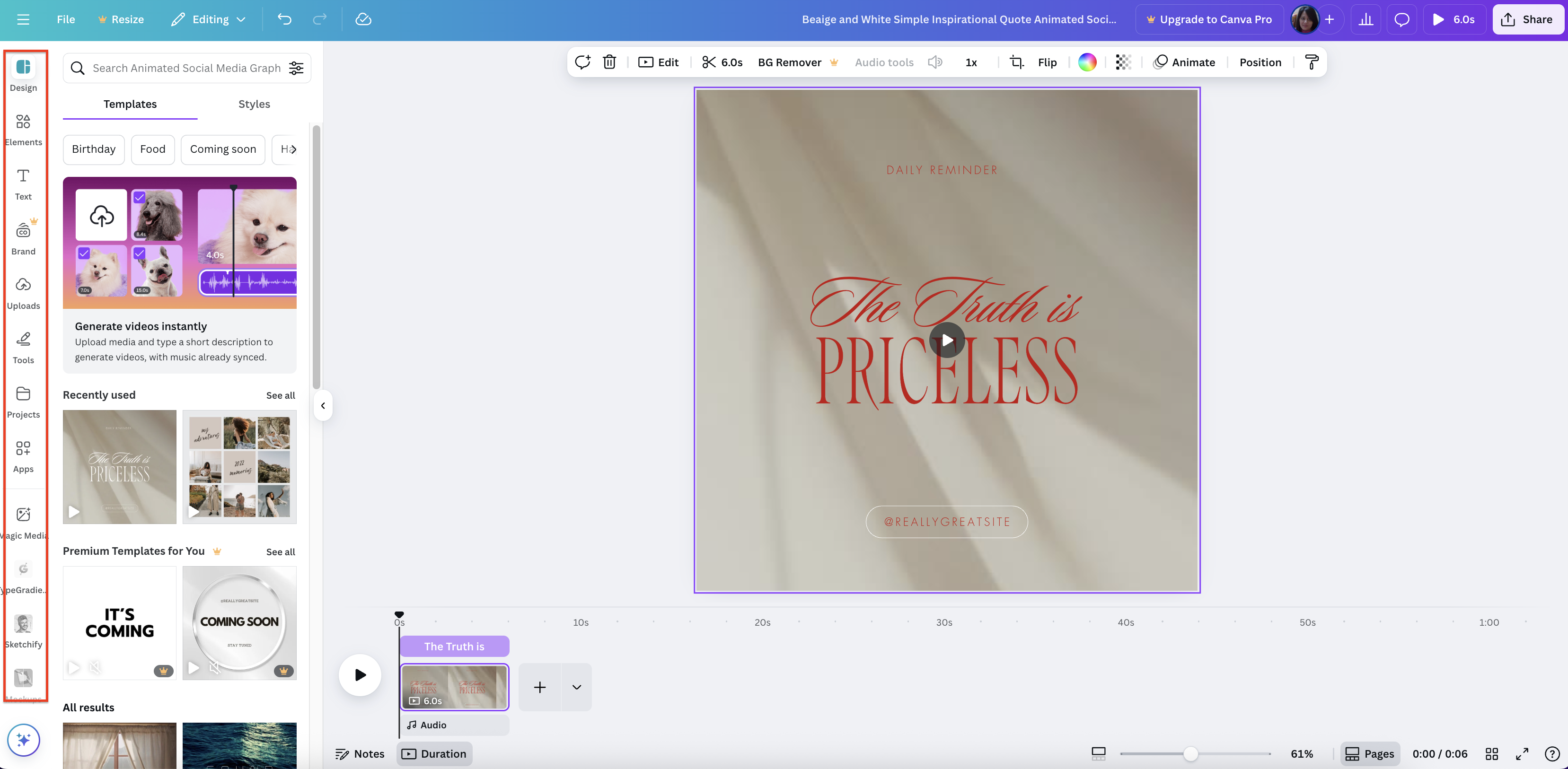 Passen Sie das Design an.