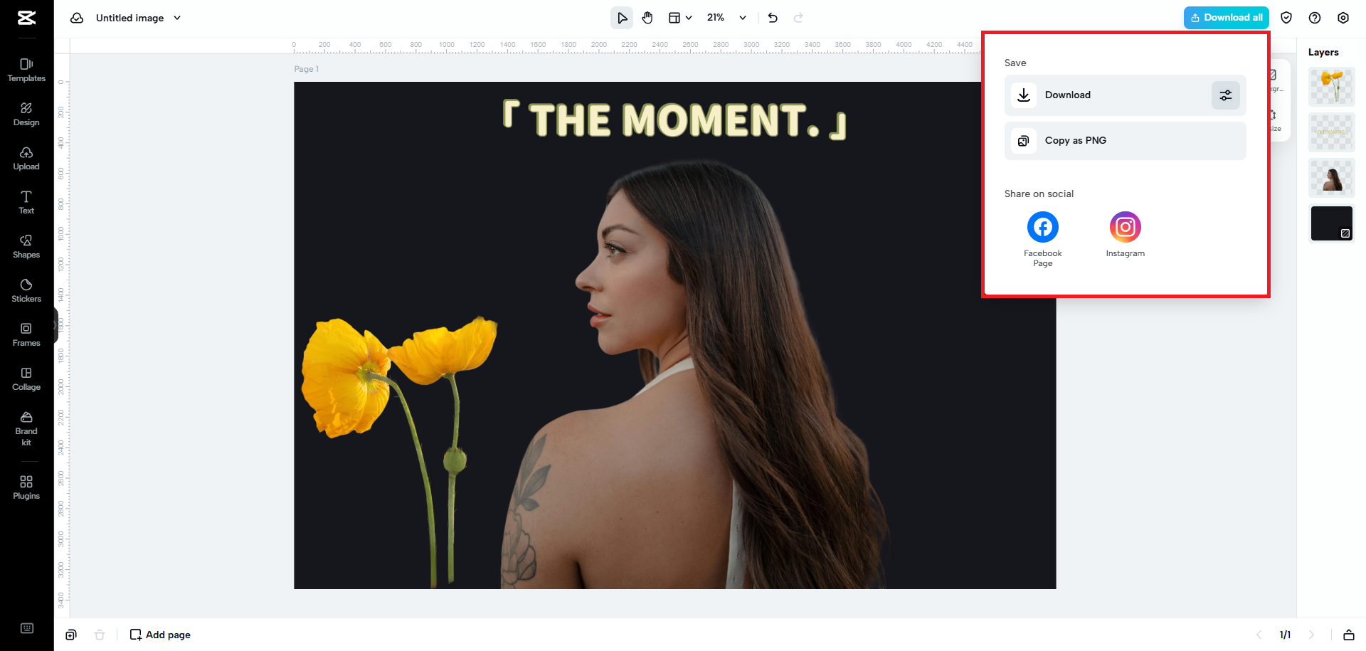 Download the finalized image