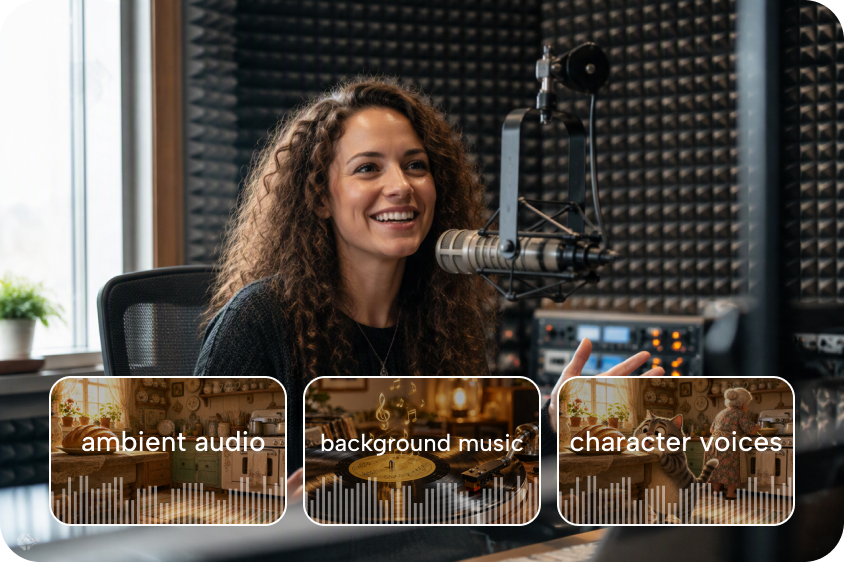Audiobook and storytelling production
