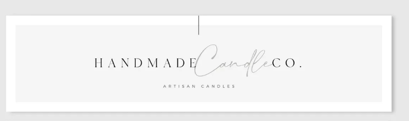 Minimalist Etsy shop banner design