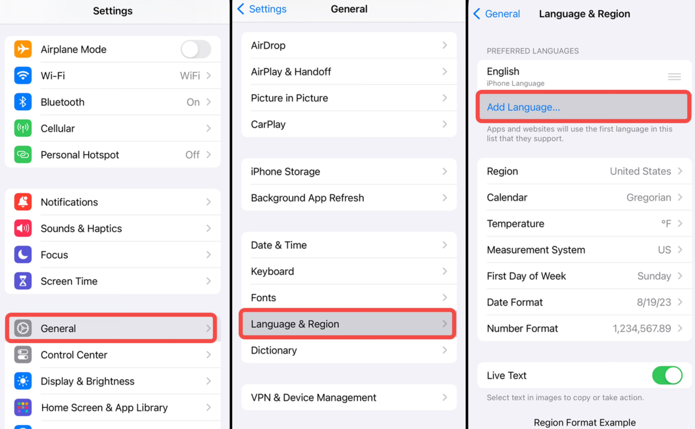 Showing how to change Google Maps voice on iPhone