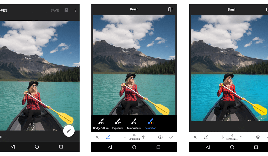 Snapseed photo editing app