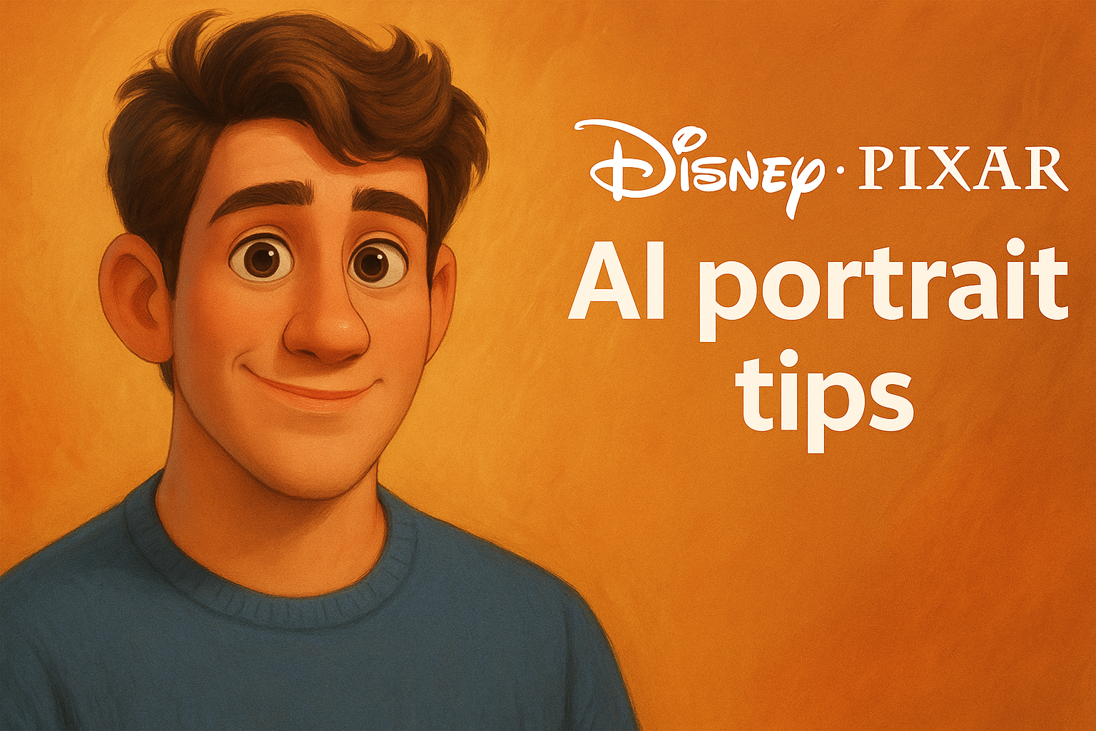 Tips potret AI Disney Pixar