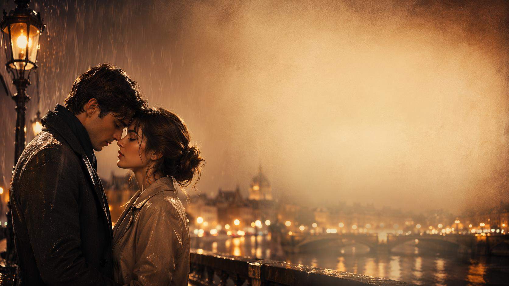 Dreamina AI movie poster prompts prompt example 5: Romantic cinema poster