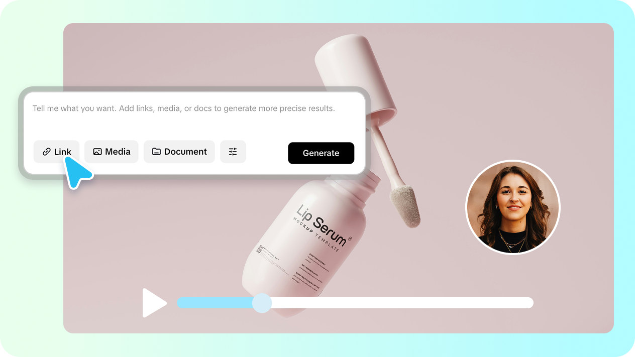 Easy-to-use AI video generation