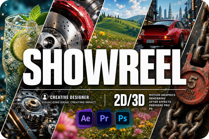 Turn portfolios into showreels