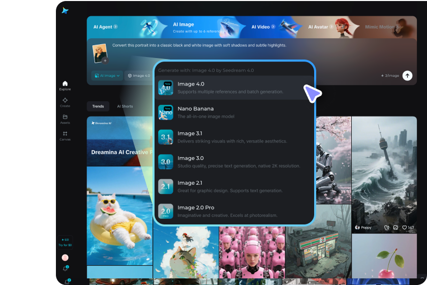 generate portrait art