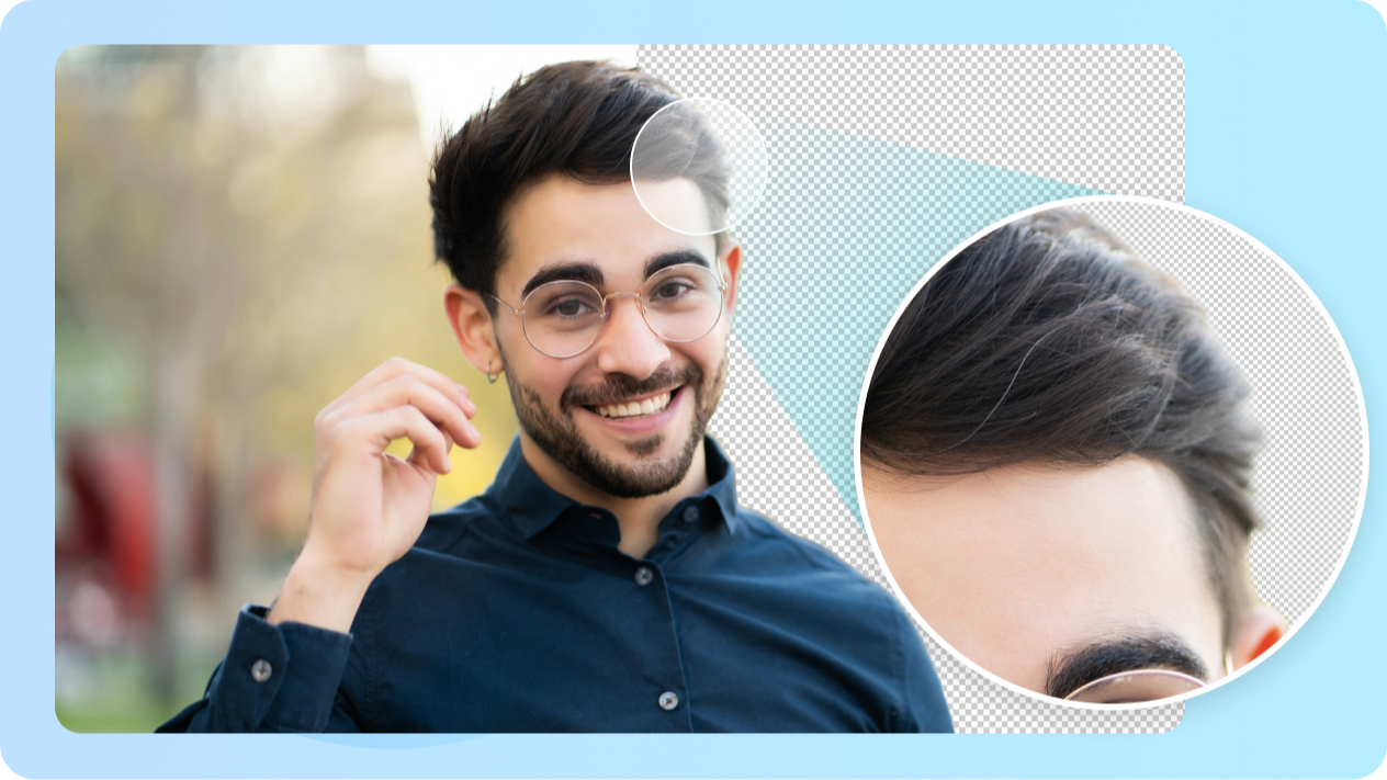 Delete backgrounds instantly with one-click AI removal