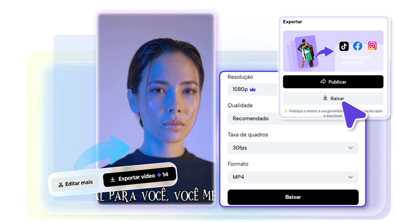 Exporte e compartilhe sem esforço no conversor de vídeo do Twitter
