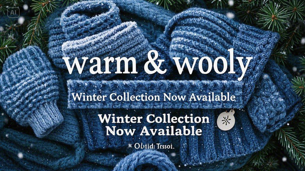 Seasonal collection announcement