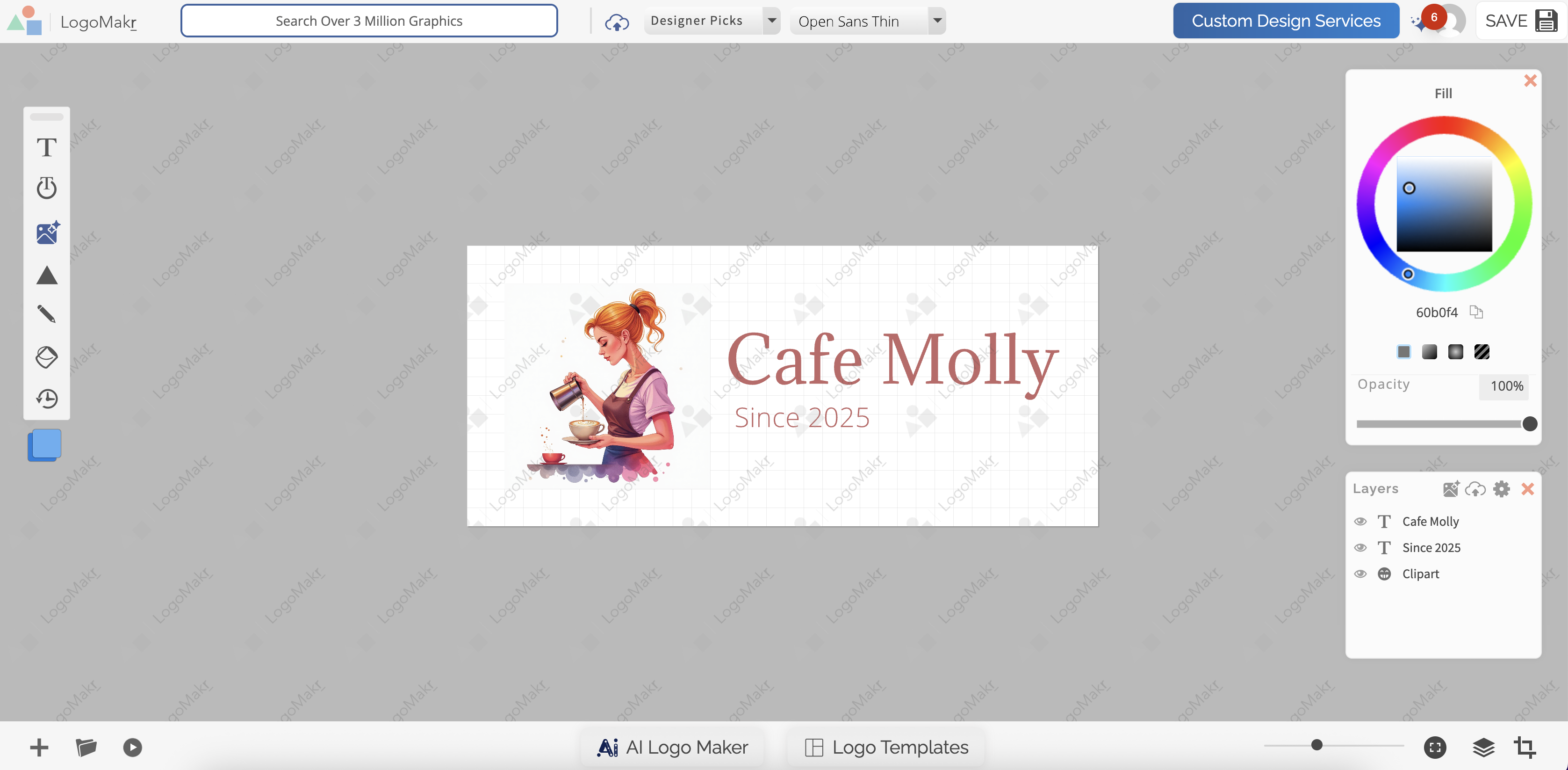 LogoMark logo designer free download tool