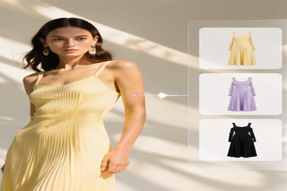 AI Fashion Video Generator AI draft topic-relevant visual
