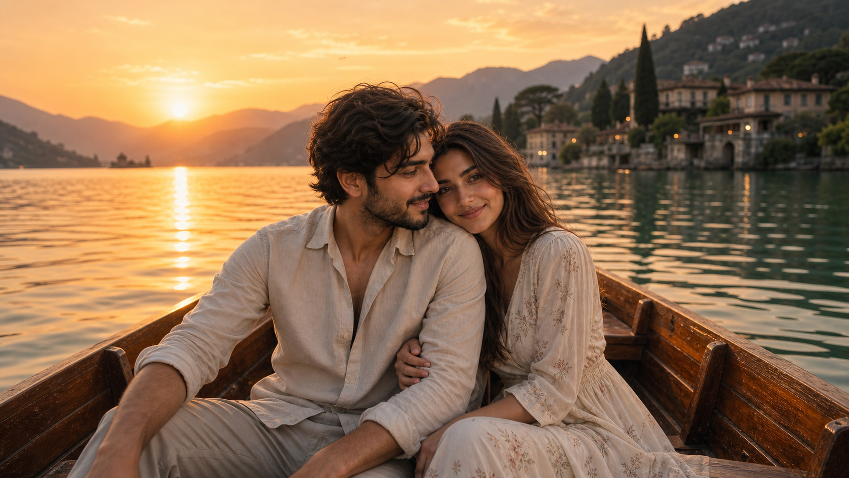 16 : 9 photo esthétique romantique sur le bateau modifier