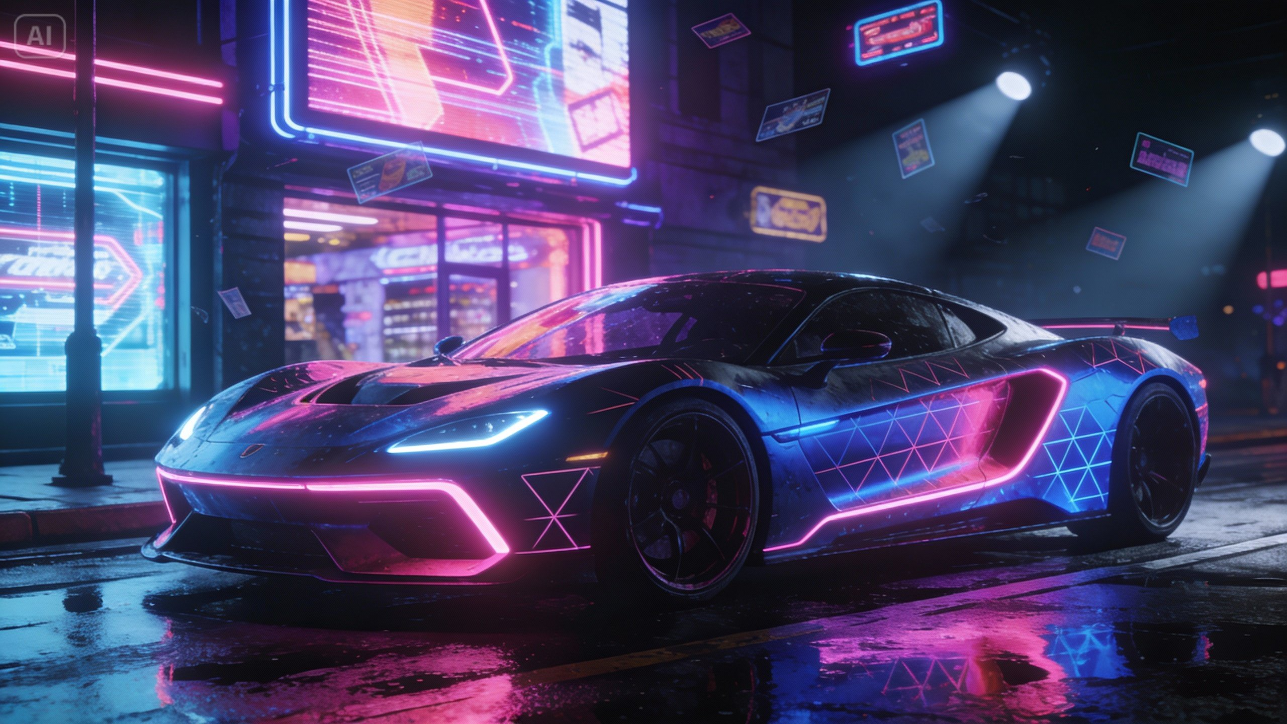 ネオンカーの画像