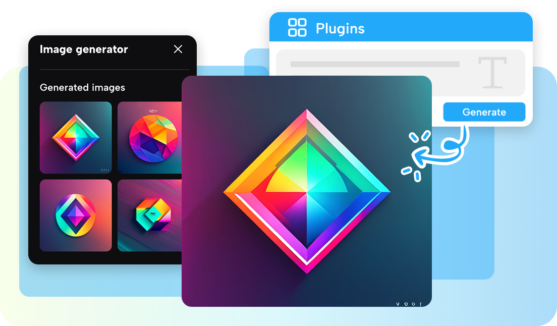 Instant brand logo generation with AI